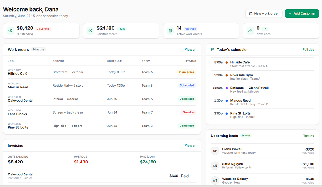 Binary Spark Dashboard